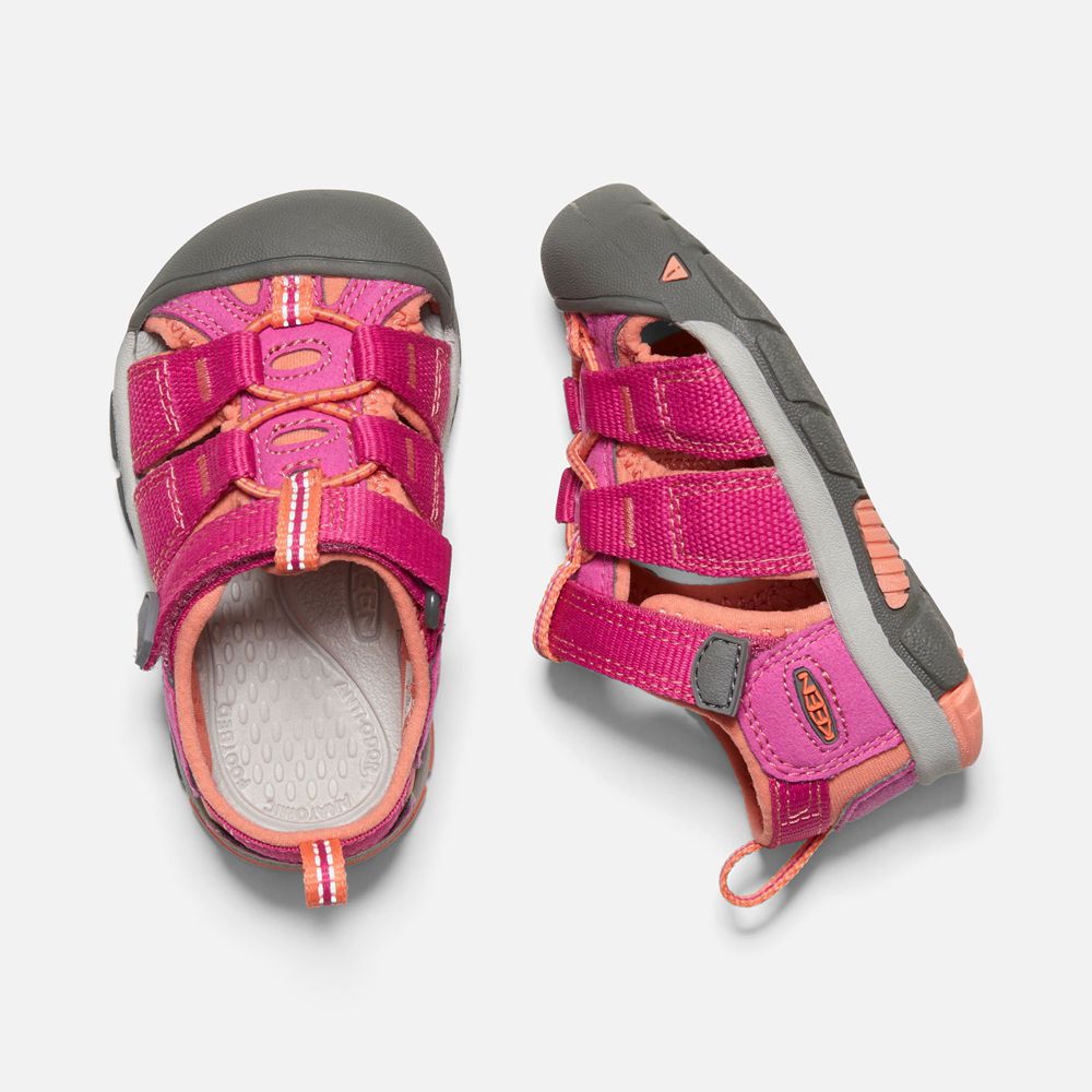 Keen Sandalet Çocuk Pembe/Mercan - Newport H2 - Türkiye QXKE75142